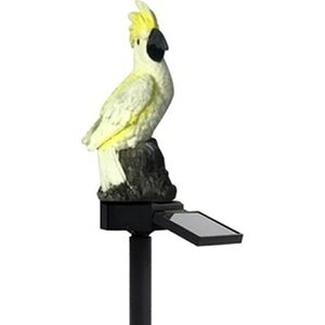 Oprawa schodowa ATL ZD50S Lampa solarna led papuga biała