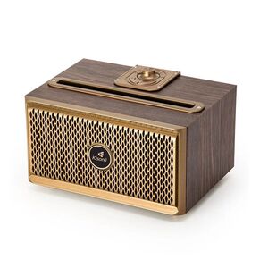 Ηχεἰο Kisonli G1, Bluetooth, USB, SD, AUX, FM, Καφέ - 22309 έως 12 άτοκες Δόσεις