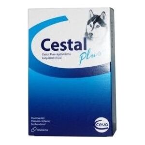 Ceva Cestal Dog Plus Flavour tabletki na odrobaczanie psów 2 sztuki