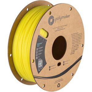 Filament Polymaker PolyLite Luminous PLA 1,75mm 1kg - Yellow}