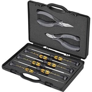 Knipex Zestaw szczypiec ESD dla elektronikow, 8-cz. KNIPEX
