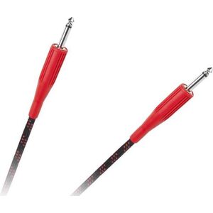 Kabel Jack 6.3mm  - Jack 6.3mm 5m czerwony (KPO2758-5)