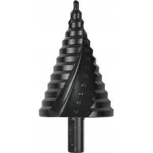 Wiertło Geko Wiertło stopniowe HSS TiAlN 4-52mm długość 82mmm (5/50)