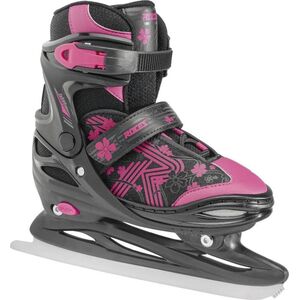 Łyżwy Roces Jokey Ice 3.0 Girl czarno-różowe 450708 00002 26-29