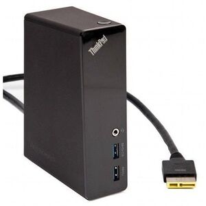 Lenovo 03X7138 stacja dokująca Przewodowa OneLink Czarny