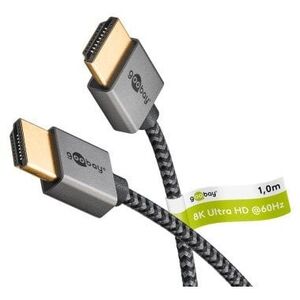 Slim kabel HDMI o bardzo dużej szybkości transmisji - Długość kabla 1 m