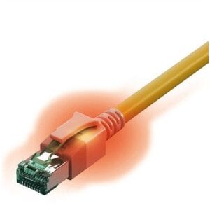 saCon S/FTP Kabel Cat.6A (Class EA), LSOH, geel, 10 m