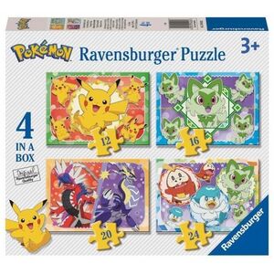 Puzzle 4w1 Pokemon EDUKAMP