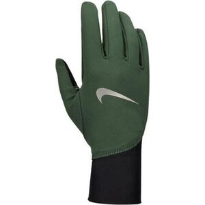 Rękawiczki do biegania męskie Nike Pacer Midweight zielono-czarne N1010535313 M