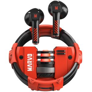 Marvo QUAZ, Słuchawki TWS, metalowe etui, USB-C