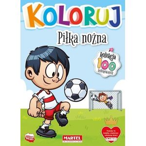 Koloruj - Piłka nożna EDUKAMP
