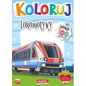 Koloruj - Lokomotywy EDUKAMP