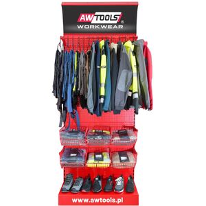 REGAŁ AW WORKWEAR WYSTAWOWY