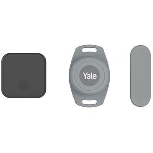 Yale Inteligentny sterownik do bram 1x Smart Opener , 1x Door Position Sensor, 2x Dodatkowy kabel, 2x Taśma instalacyjna
