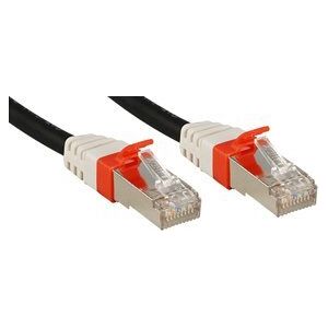 Lindy Patchkabel Cat6(A) SSTP / S/FTP PIMF schwarz 0.30m 10G (45361)