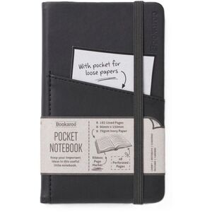 Bookaroo Σημειωματάριο Journal Pocket A6 - Μαύρο