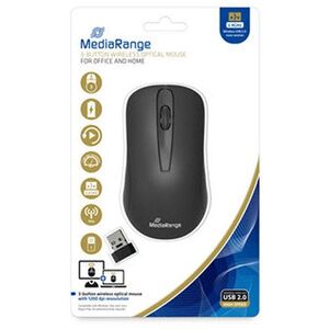 MediaRange MROS209 myszka Biuro Po prawej stronie RF Wireless Optyczny 1200 DPI