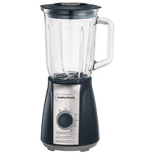 Morphy Richards 403010 μπλέντερ 1,5 l Επιτραπέζιο μπλέντερ 400 W Γκρι, Διαφανές