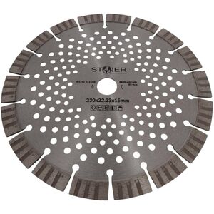 TARCZA D.STONER 230/15mm SEG. V-TURBO