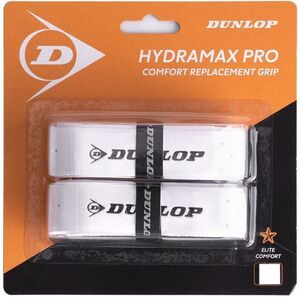 Ανταλλακτική λαβή ρακέτας σκουός Dunlop DUNLOP HYDRAMAX PRO 2 τεμ. λευκό