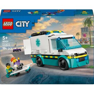 LEGO(R) CITY 60451 (6τμχ) Ασθενοφόρο