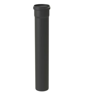Almeva STARR Σωλήνας με καμπάνα 2μ, DN 60 UV Σταθερό Μαύρο7630005898185