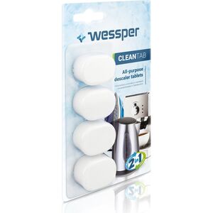 Wessper CleanTab uniwersalny odkamieniacz do ekspresów, czajników i żelazek w tabletkach