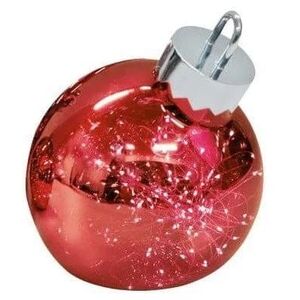 Χριστουγεννιάτικη διακόσμηση Sompex Sompex Led Ball Globe D:25 Red - 72227
