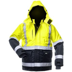 Ανδρικό μπουφάν CIRIUS JACKET CANVAS HI-VIS WJ-8946 YEL/BLU XXL