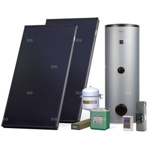 Ηλιακό σετ Komfort Plus HX200-2KS2100.W101 συλλέκτες Hewalex