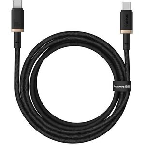Καλώδιο Baseus Dura Τύπος C-Τύπος C 100W 2m (μαύρο-χρυσό)