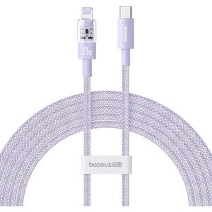 Καλώδιο Baseus Gem USB C-IP 20W 2m (μωβ)