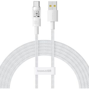 Καλώδιο Baseus Gem USB-USB C 100W 2m (λευκό)