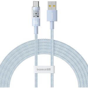 Καλώδιο Baseus Gem USB-USB C 100W 2m (μπλε)