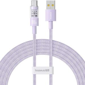 Καλώδιο Baseus Gem USB-USB C 100W 2m (μωβ)