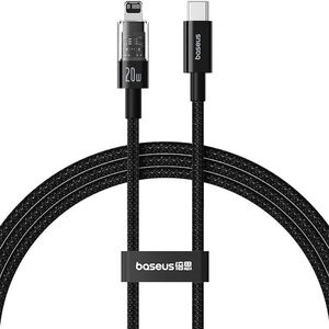 Καλώδιο Baseus Gem USB C-IP 20W 1m (μαύρο)