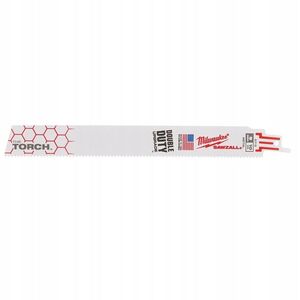 MILWAUKEE ΛΕΠΙΔΑ ΠΡΙΟΝΙΟΥ S TORCH BIMETAL 230mm/10T/5τμχ.