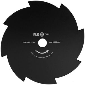 FLO ΔΙΣΚΟΣ ΚΟΠΗΣ 8 ΔΟΝΤΙΑ ΓΙΑ ΚΟΝΤΑΡΙ 250/25,4mm