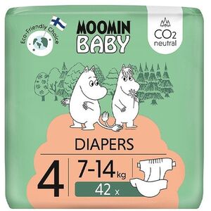 Muumi Baby, Πάνες 4 MAXI 7-14 kg, 42 τεμ. EKO
