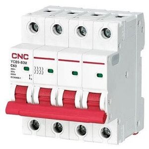 CNC CNC Αυτόματος διακόπτης, 4P, 63A, C class, 6kA 13784106 6942034316181