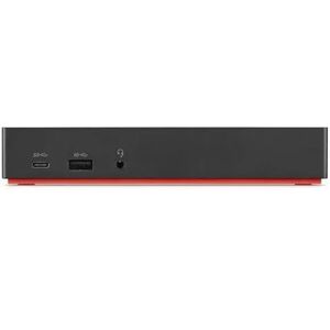 Lenovo 40AS0090IT σταθμός σύνδεσης Ενσύρματο USB 3.2 Gen 1 (3.1 Gen 1) Type-C Μαύρο