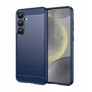 Θήκη σιλικόνης Carbon Case για Samsung Galaxy S25+ - μπλε
