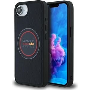 Θήκη Red Bull Meshed Logo και Κόκκινο Δαχτυλίδι MagSafe για iPhone 16e μπλε
