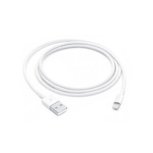 Apple USB-A to Lightning Cable White 1m (MUQW3ZM/A) (APPMUQW3ZM-A) έως 12 άτοκες Δόσεις