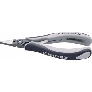 Knipex Szczypce chwytajace precyzyjne 3412 ESD 130mm KNIPEX