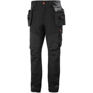 Παντελόνι Helly Hansen HELLY HANSEN Kensington Construction, μαύρο C62 13767999 7040056953762