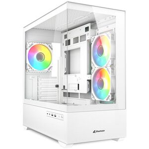 Κουτί Sharkoon Sharkoon MK6 RGB, Tower case (λευκό, Tempered Glass x 2)