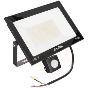 Προβολέας LED 100W με αισθητήρα κίνησης – θερμό λευκό 2700K (10)