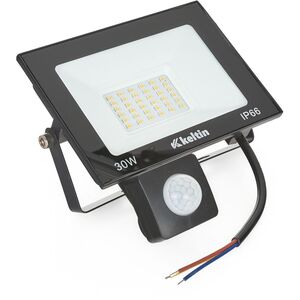 Προβολέας LED 30W με αισθητήρα κίνησης – θερμό λευκό 2700K (40)