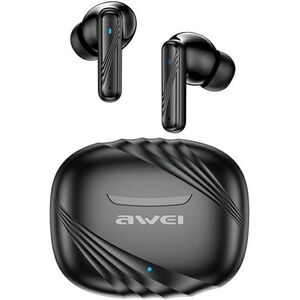 Ακουστικά Bluetooth AWEI 5.3 TA6 ANC+ σταθμός σύνδεσης μαύρο